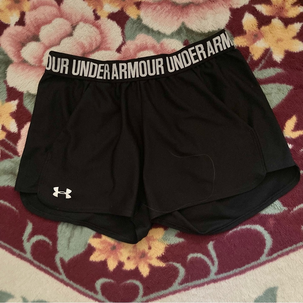 Under Armour Women's Black Athletic Shorts